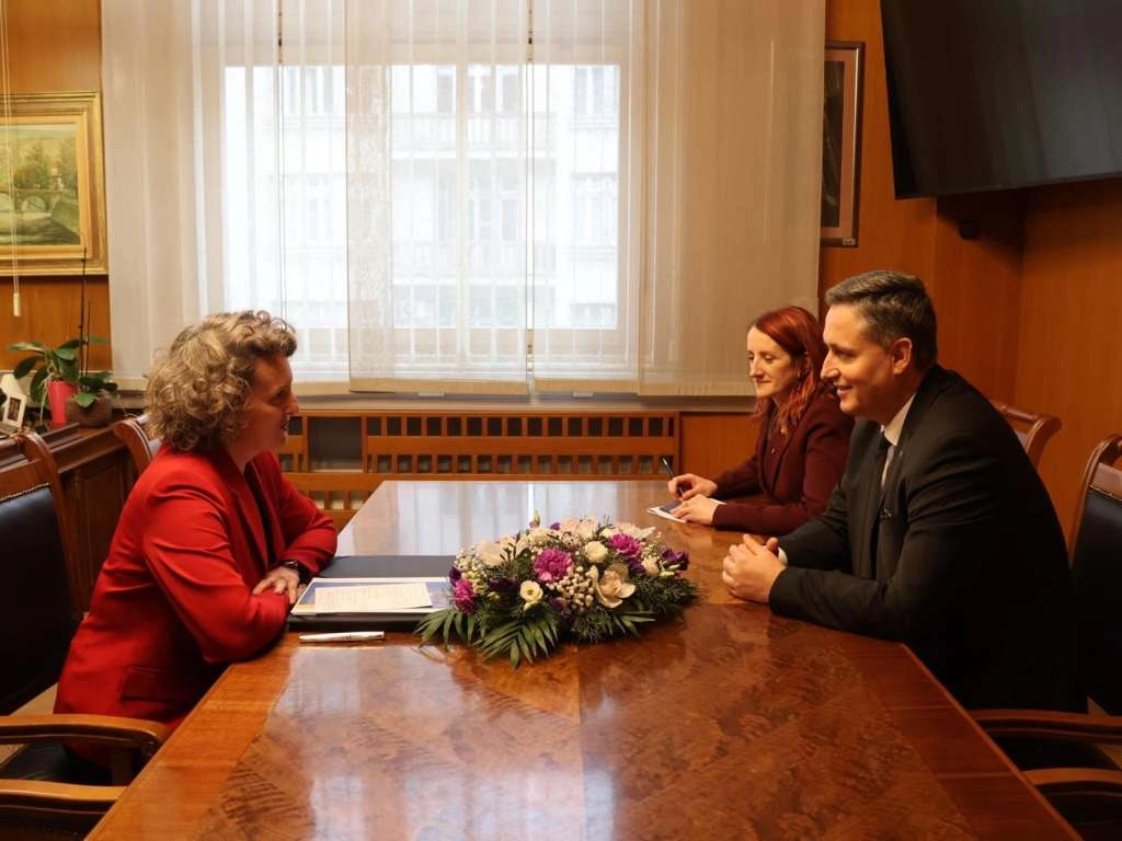 Bećirović s guvernerkom Selimović: Centralna banka jedna od institucija ključnih za stabilnost BiH